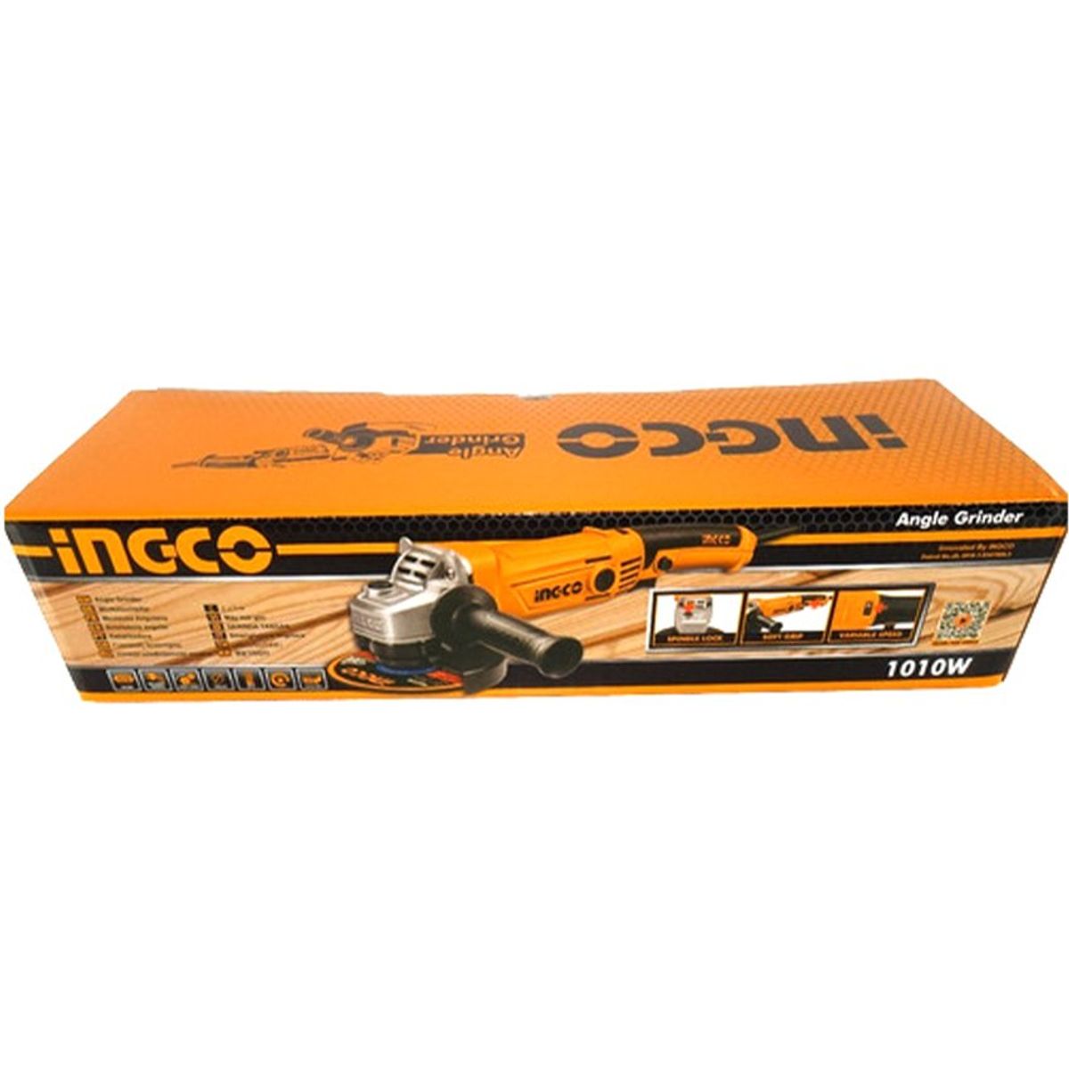 INGCO TOOLS - AMOLADORA ANGULAR 1010w 4 1/2'' 115mm ESMERIL CORTADORA - AG10108