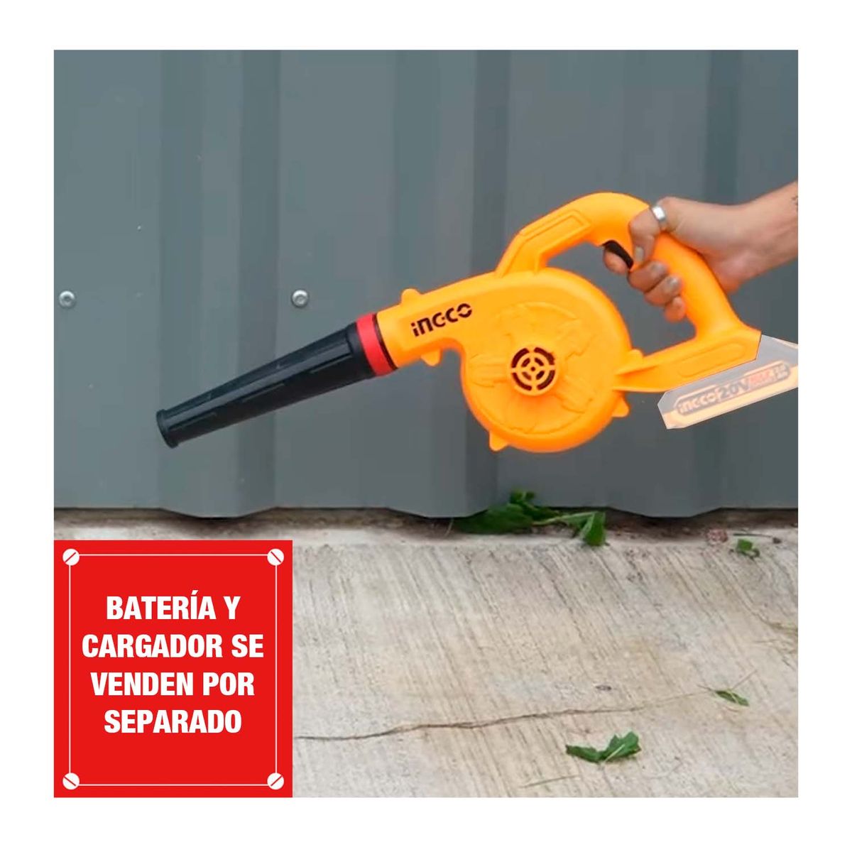 INGCO TOOLS - SOPLADOR ASPIRADORA 20V INALÁMBRICA PC AUTO HOTEL INGCO - CABLI20018
