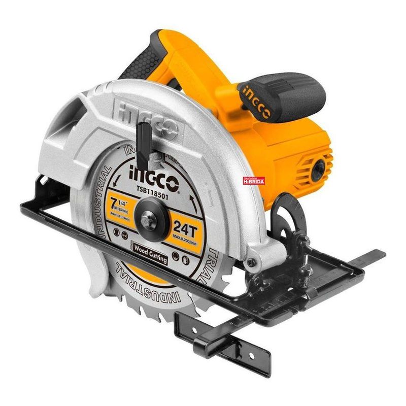 INGCO TOOLS - SIERRA CIRCULAR 7 1/4" 1600W CORTADORA INDUSTRIAL INGCO - CS18568