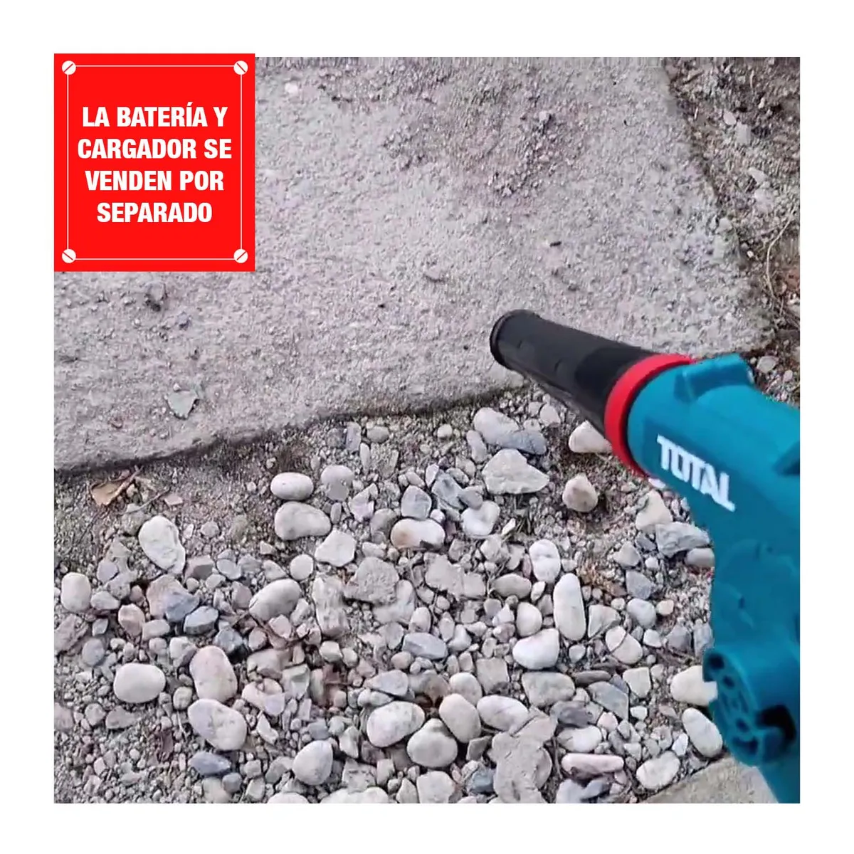 TOTAL TOOLS - Sopladora Inalámbrica 20V Aspiradora Total