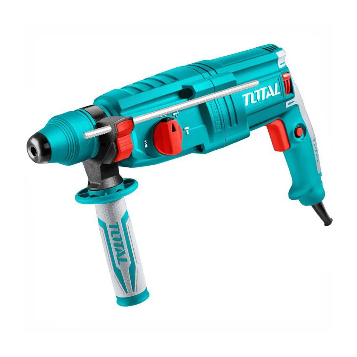 TOTAL TOOLS - TALADRO ROTOMARTILLO SDS PLUS 800W BROCAS CINCELES TOTAL - TH308268