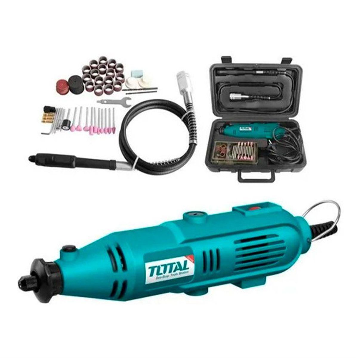 TOTAL TOOLS - MINI GRINDER 130w MINITORNO ESMERIL ODONTÓLOGOS TOTAL - TG501032