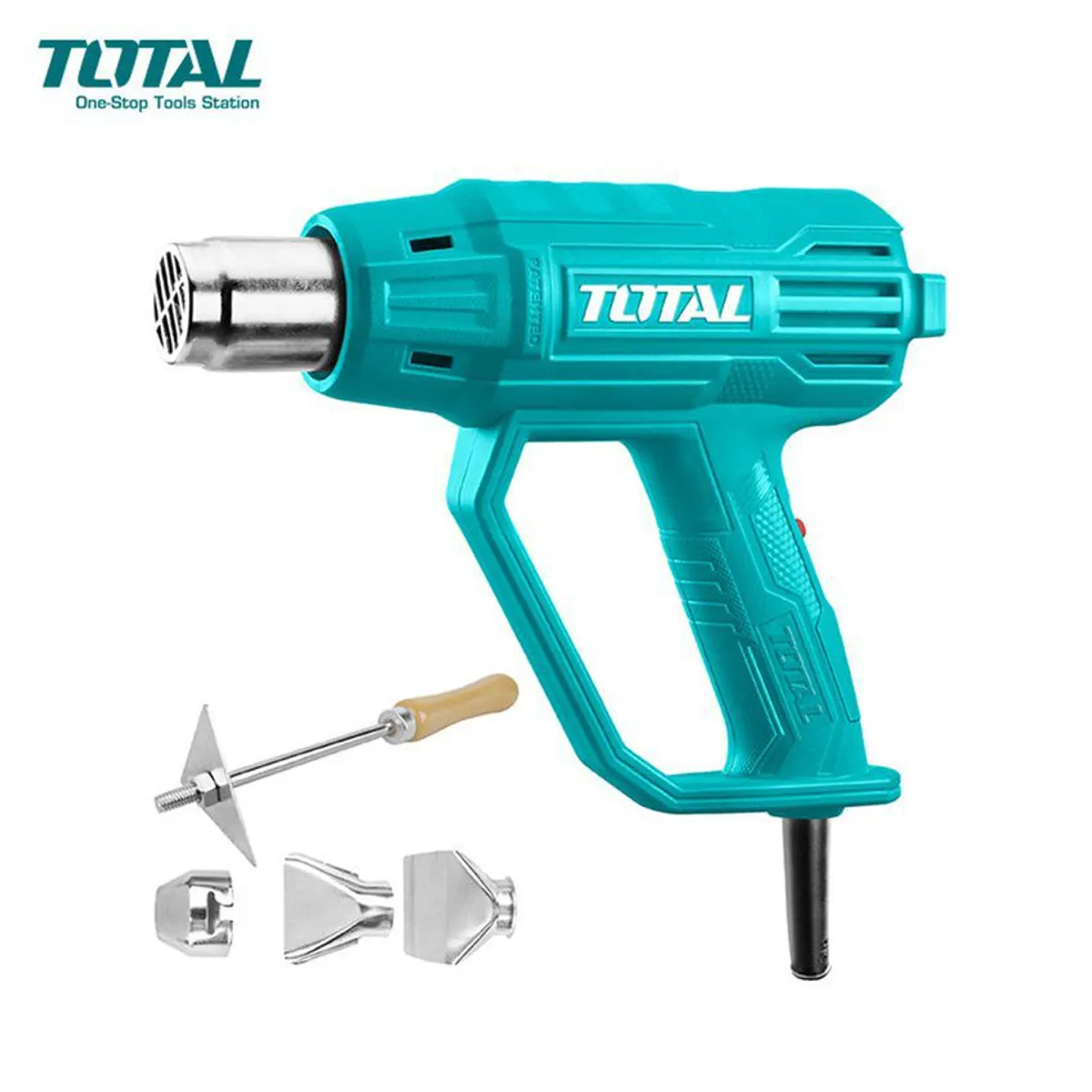 TOTAL TOOLS - HERRAMIENTA DE CALOR 2000W AIRE CALIENTE INDUSTRIAL TOTAL - TB20036