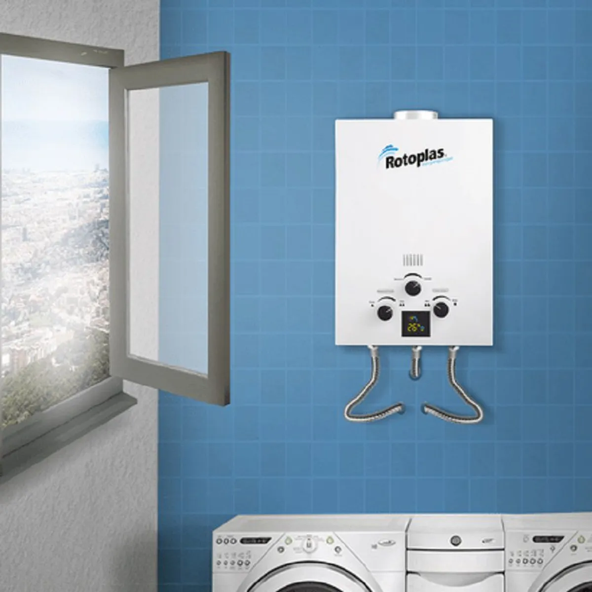 ROTOPLAS - Terma a Gas Flaming 5 .5L GN