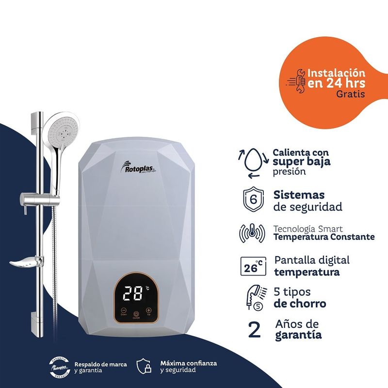 ROTOPLAS - Terma Instantánea Supreme