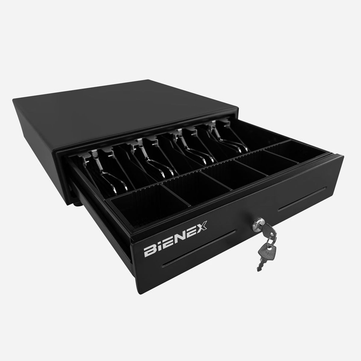BIENEX - Gaveta Caja de dinero Caja registradora con RJ11- 33x34x9cm KR330