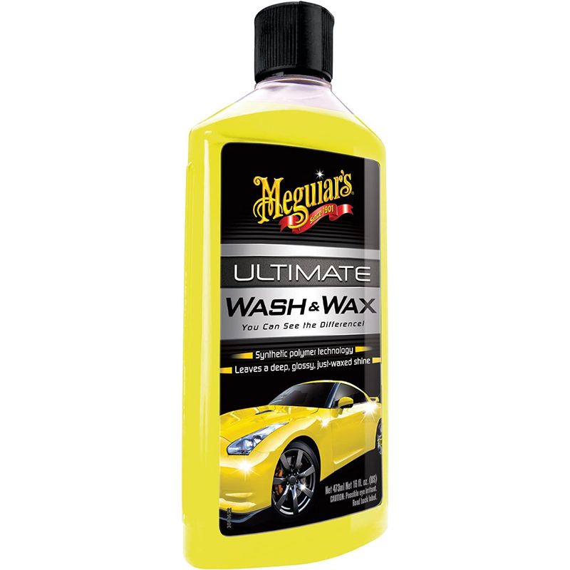 MEGUIARS - Meguiars Shampoo de Auto con Cera - G177 Ultimate Wash Wax