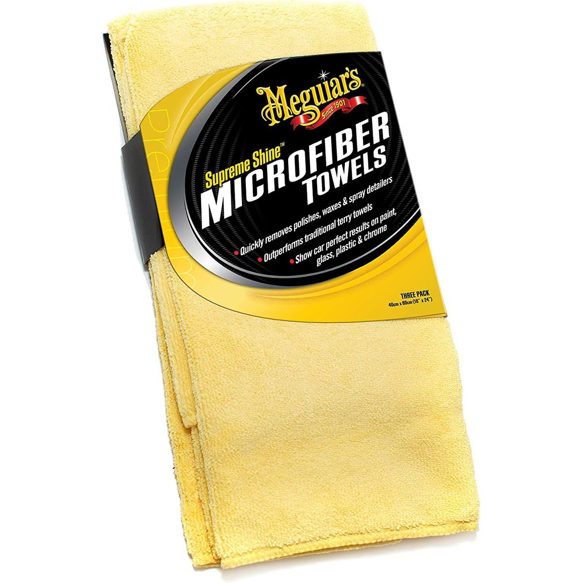 MEGUIARS - Meguiars Pack 3 Paños de Microfibra Premium X2020