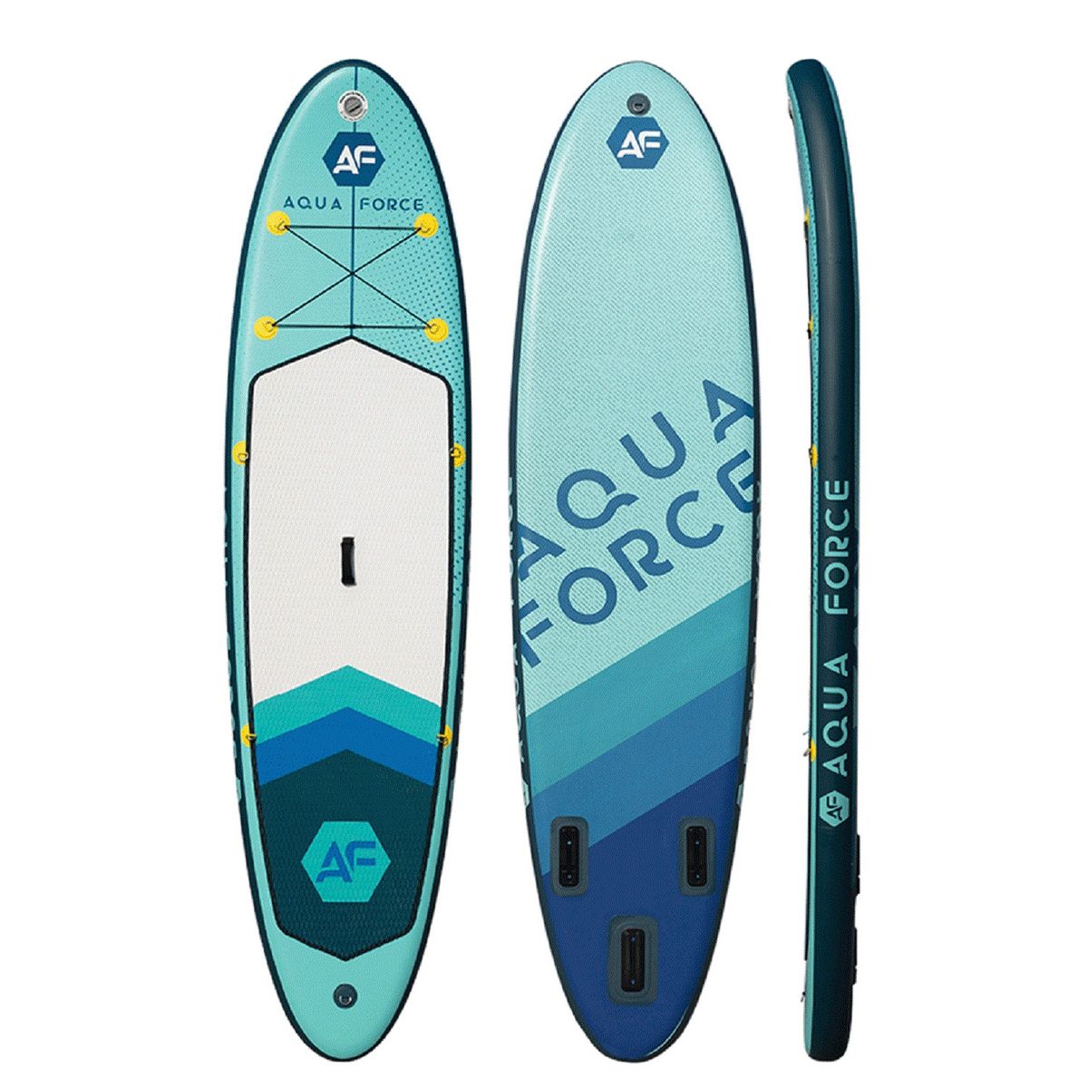 AQUA FORCE - Stand Up Paddle Wave Inflable 11´0´´ Doble Capa