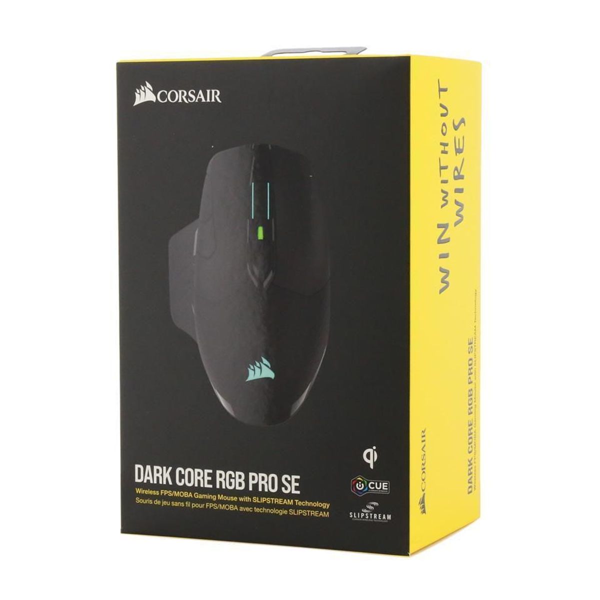 CORSAIR - Mouse Gamer CORSAIR DARK CORE PRO SE RGB Wireless 18k DPI