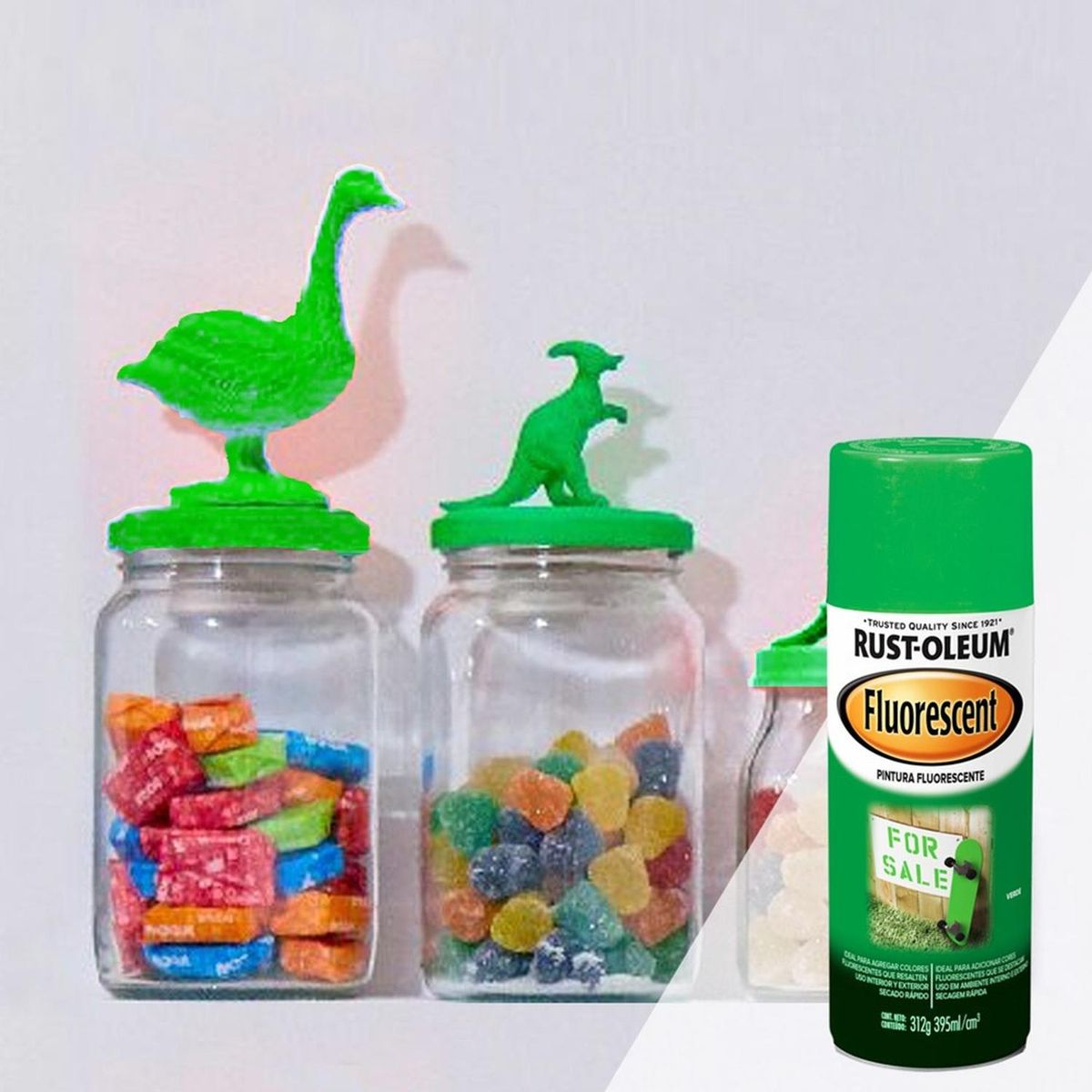 RUST OLEUM - Aerosol Specialty Fluorescente Verde 312g