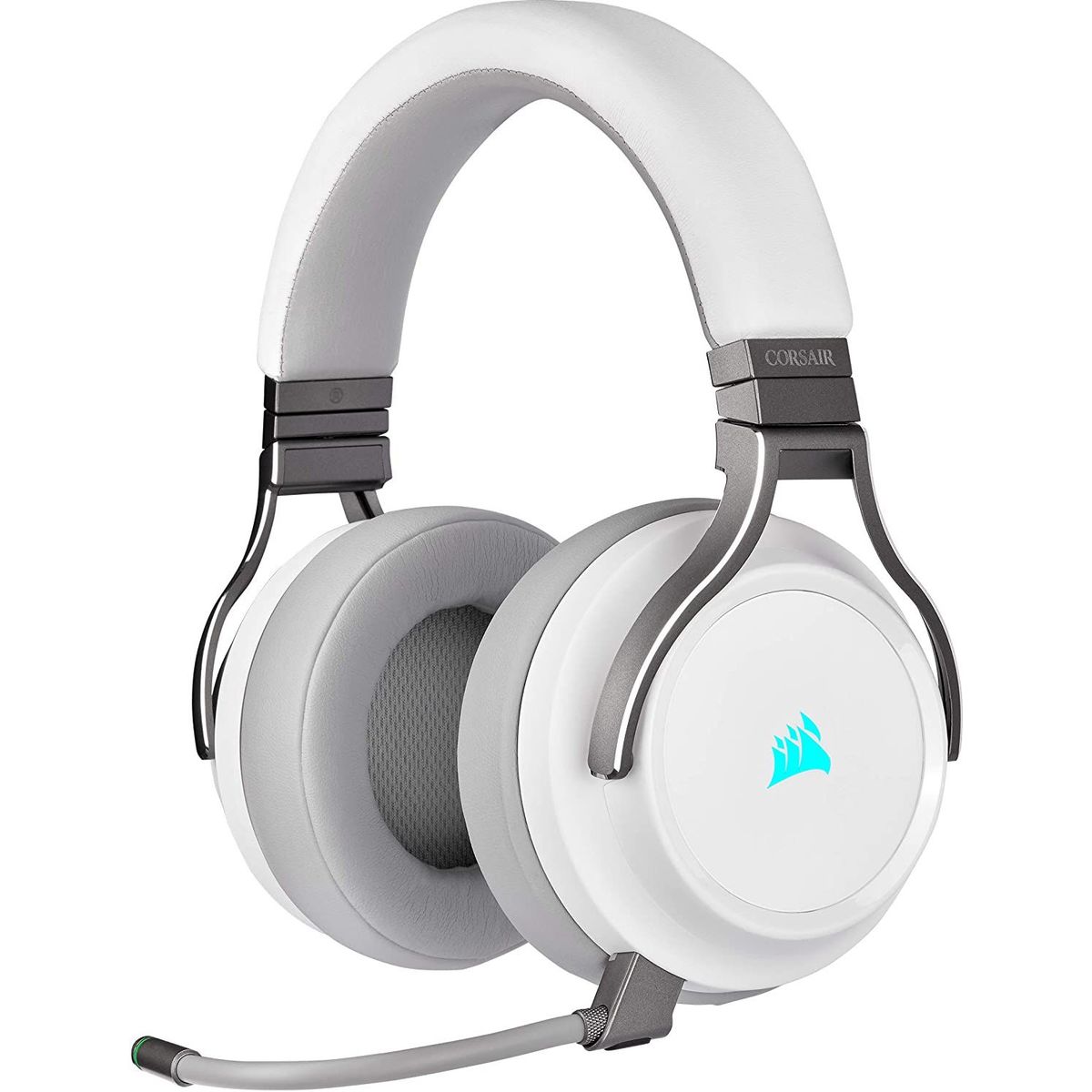CORSAIR - Audifonos Gamer Inalámbrico Corsair Virtuoso Wireless Rgb - Blanco