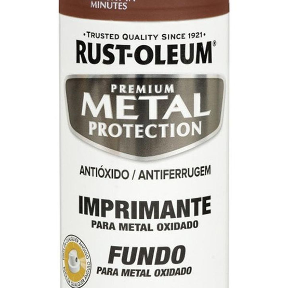 RUST OLEUM - Aerosol Metal Protection Imprimante Metal Oxidado Rojo 340g