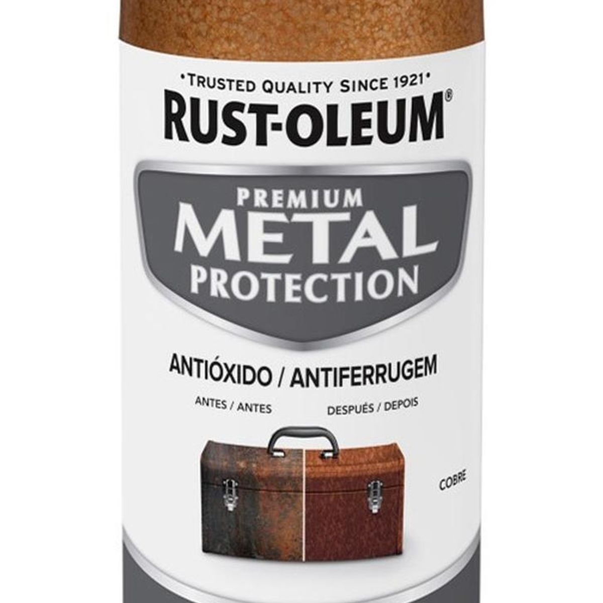 RUST OLEUM - Aerosol Anticorrosivo Metal Protection Martillado Cobre 340g