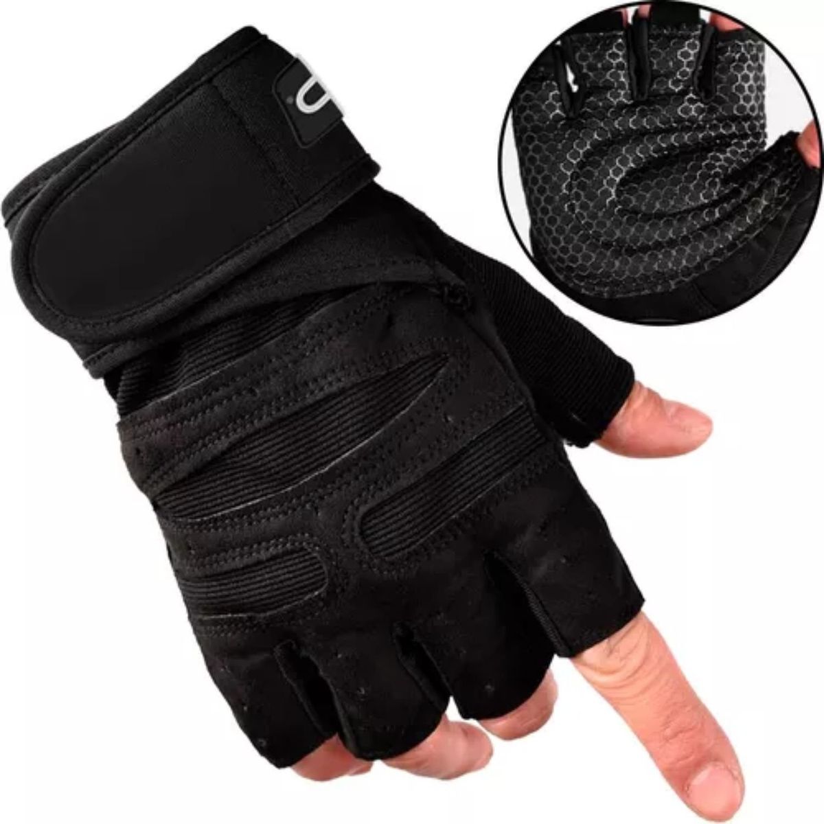URBAN FIT - Guantes para levantamiento de Peso  - Fitness-M
