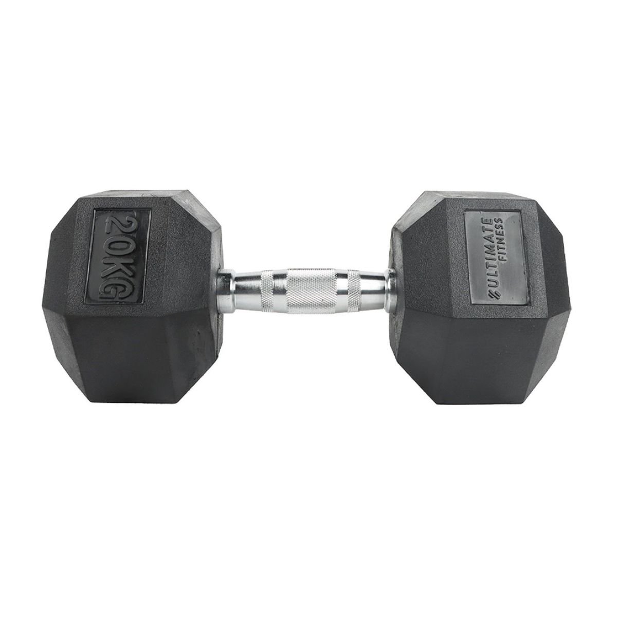 Ultimate Fitness - Mancuerna Hexagonal 20 kg-