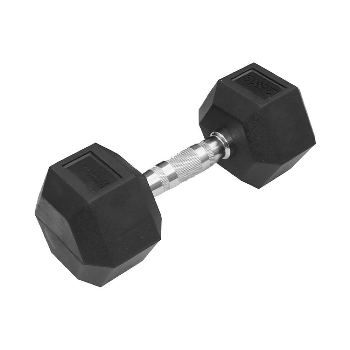 ULTIMATE FITNESS - Mancuerna Hexagonal 2.5 kg