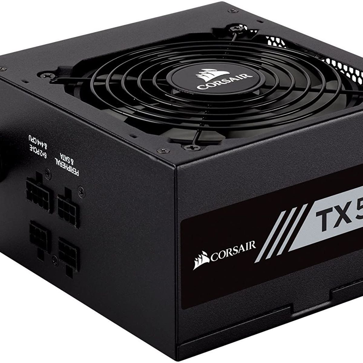 CORSAIR - Fuente de Poder 550w CORSAIR TX550M, Semimodular, 80 Plus Gold, ATX-