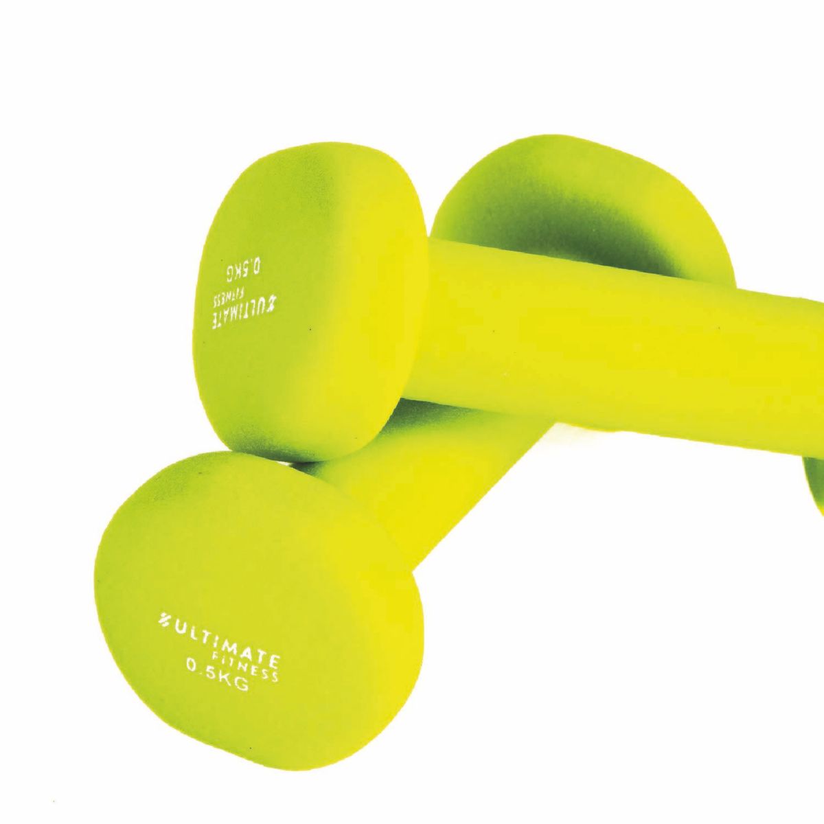 ULTIMATE FITNESS - Mancuernas Neopreno 0.5 kg (Par)