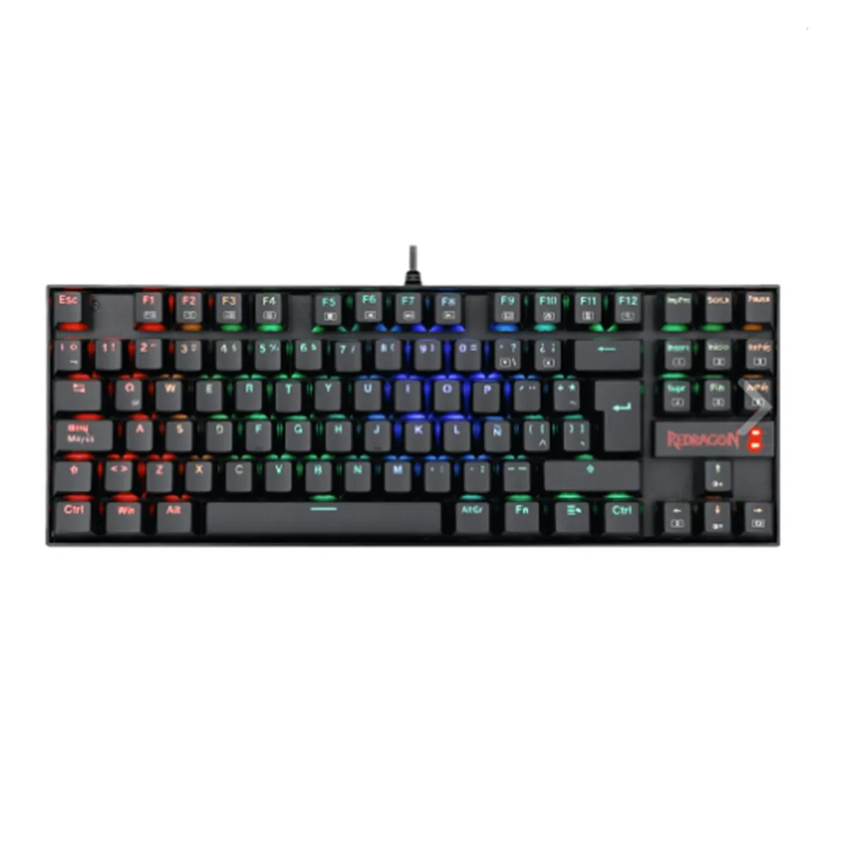 REDRAGON - Teclado Redragon Kumara K552RGB-1 Negro Red Switch