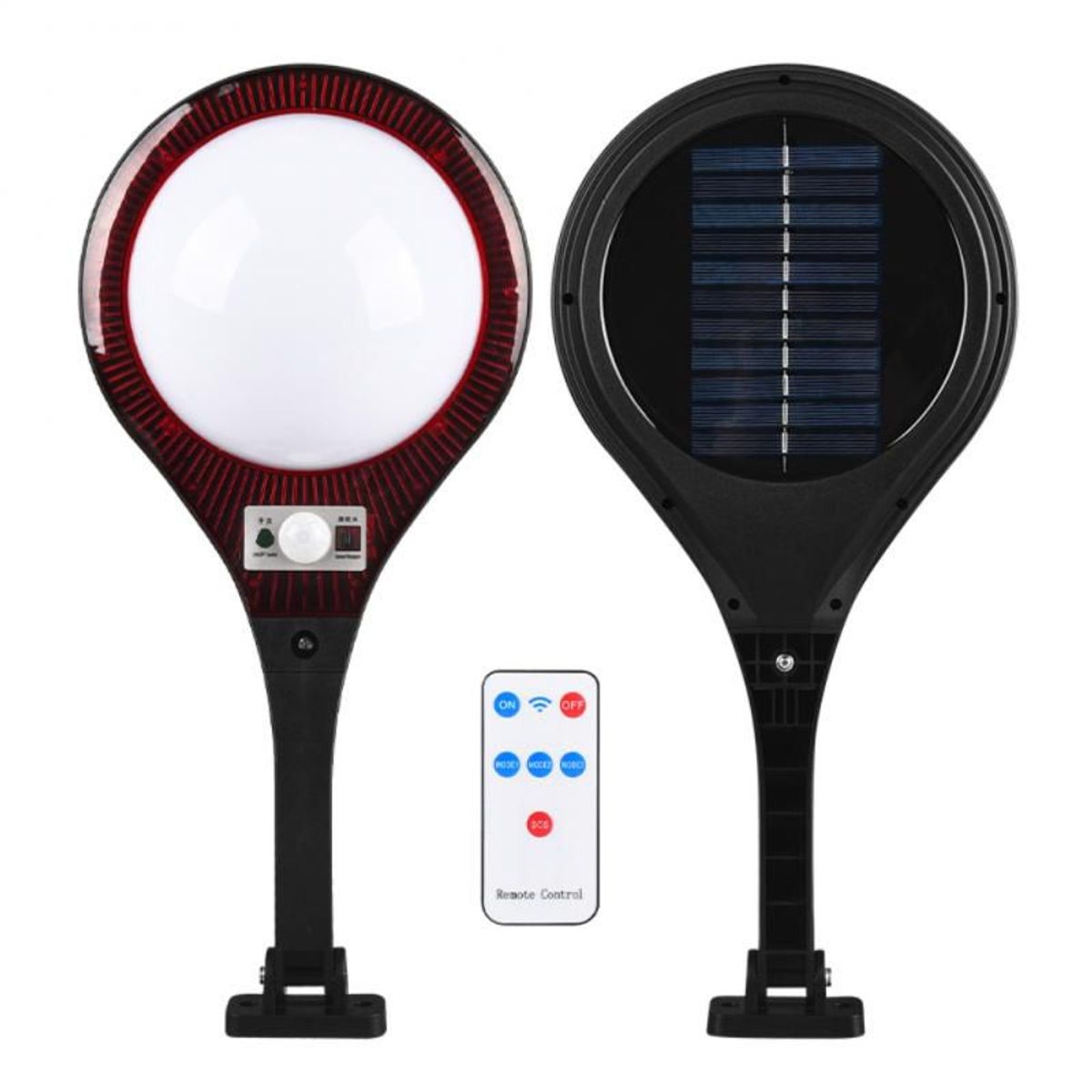 ITELSISTEM - Lampara Solar Exterior Induction  Led Impermeable Itelsistem