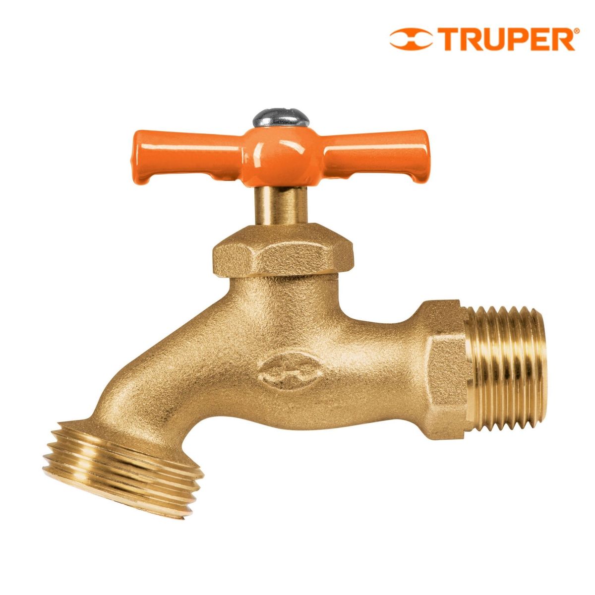 TRUPER - caño de jardín robusto 12 bronce truper