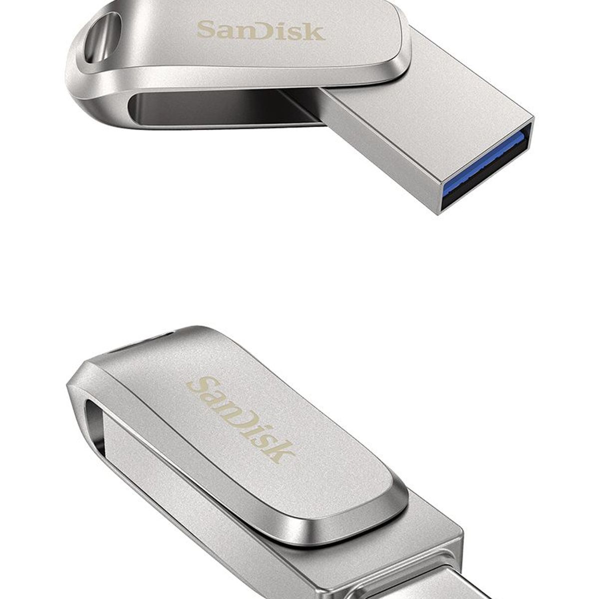 SANDISK - Sandisk USB y USB-C Memoria Dual Drive luxe 150mbs 512GB
