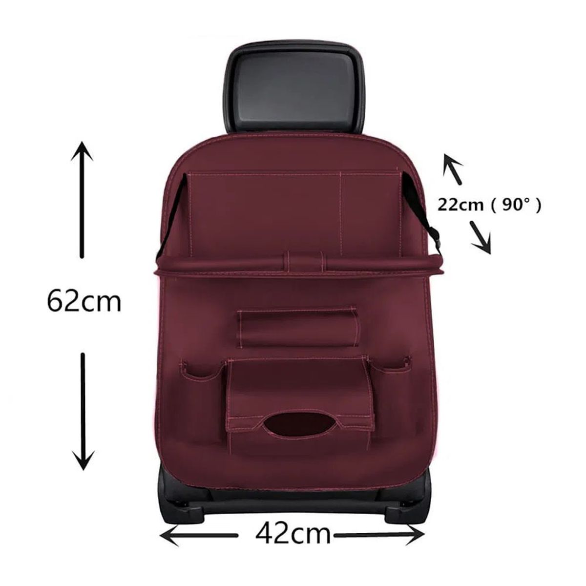 ITELSISTEM - Organizador Multifuncional Auto Repisa Calidad Itelsistem Brow