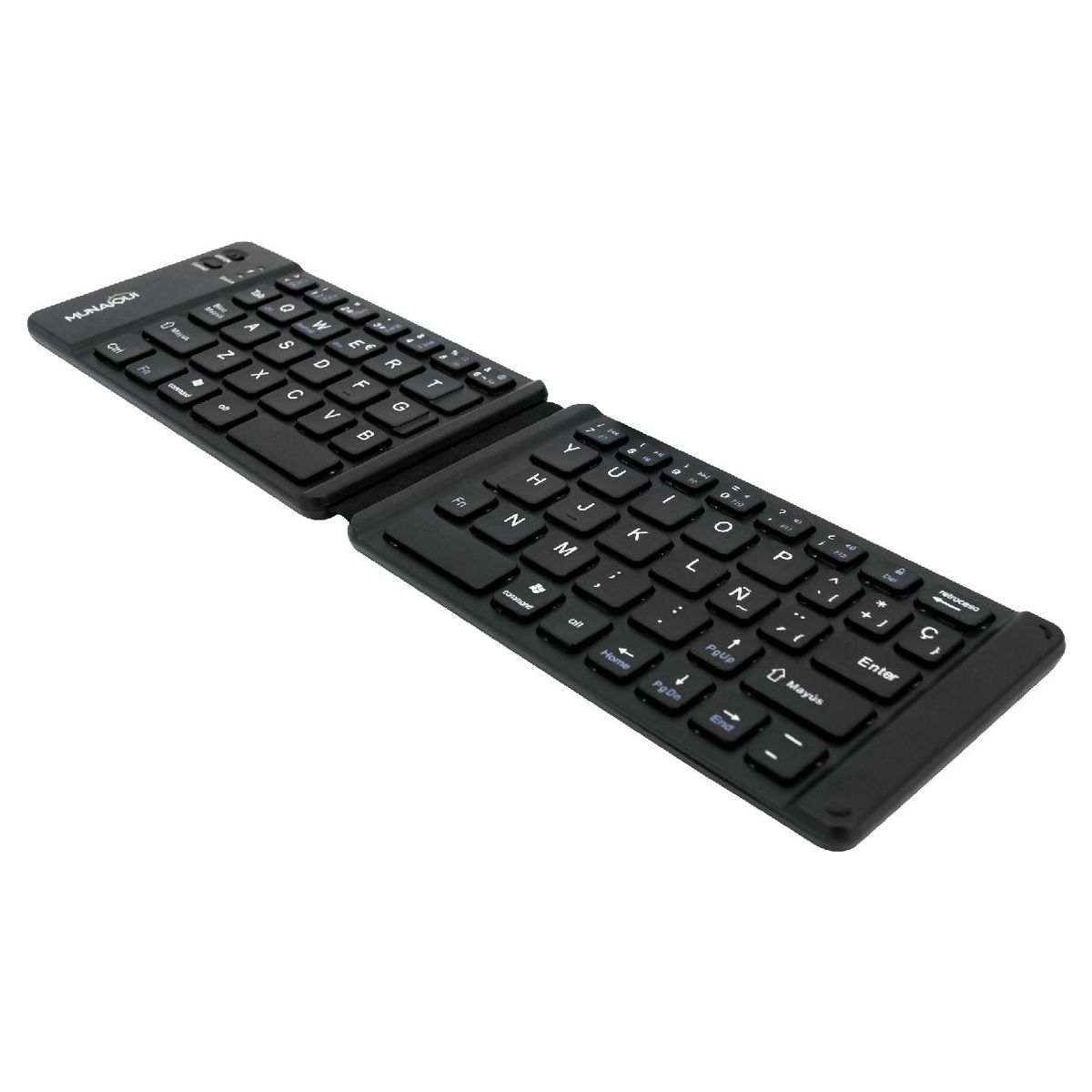 MUNAIQUI - Teclado bluetooth plegable Munaiqui para dispositivos