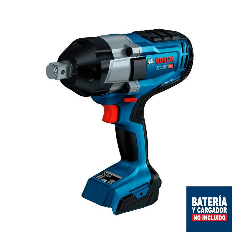 BOSCH - Llave de Impacto Bosch GDS 18V-1050 H Biturbo Baretool