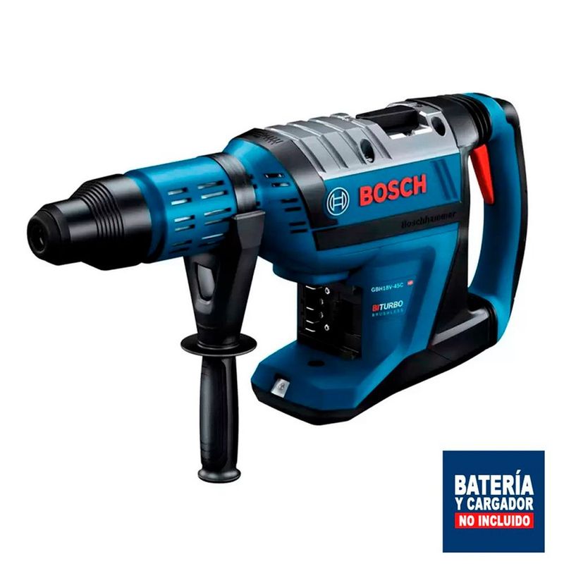 BOSCH - Martillo Inalámbrico Bosch GBH 18V-45 C Biturbo Baretool