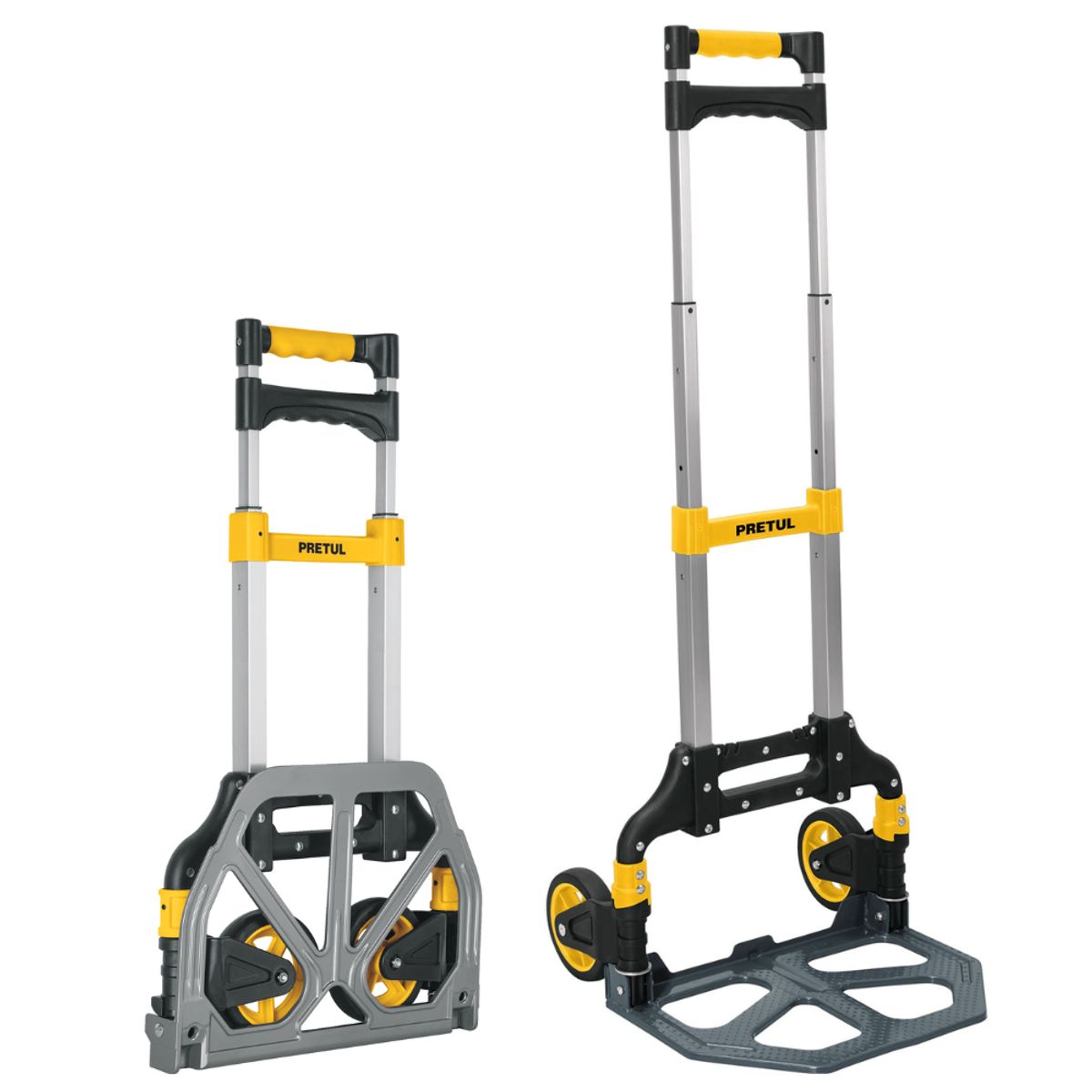 PRETUL - Carreta de carga plegable 100 kg carrito coche de carga rudo, Pretul