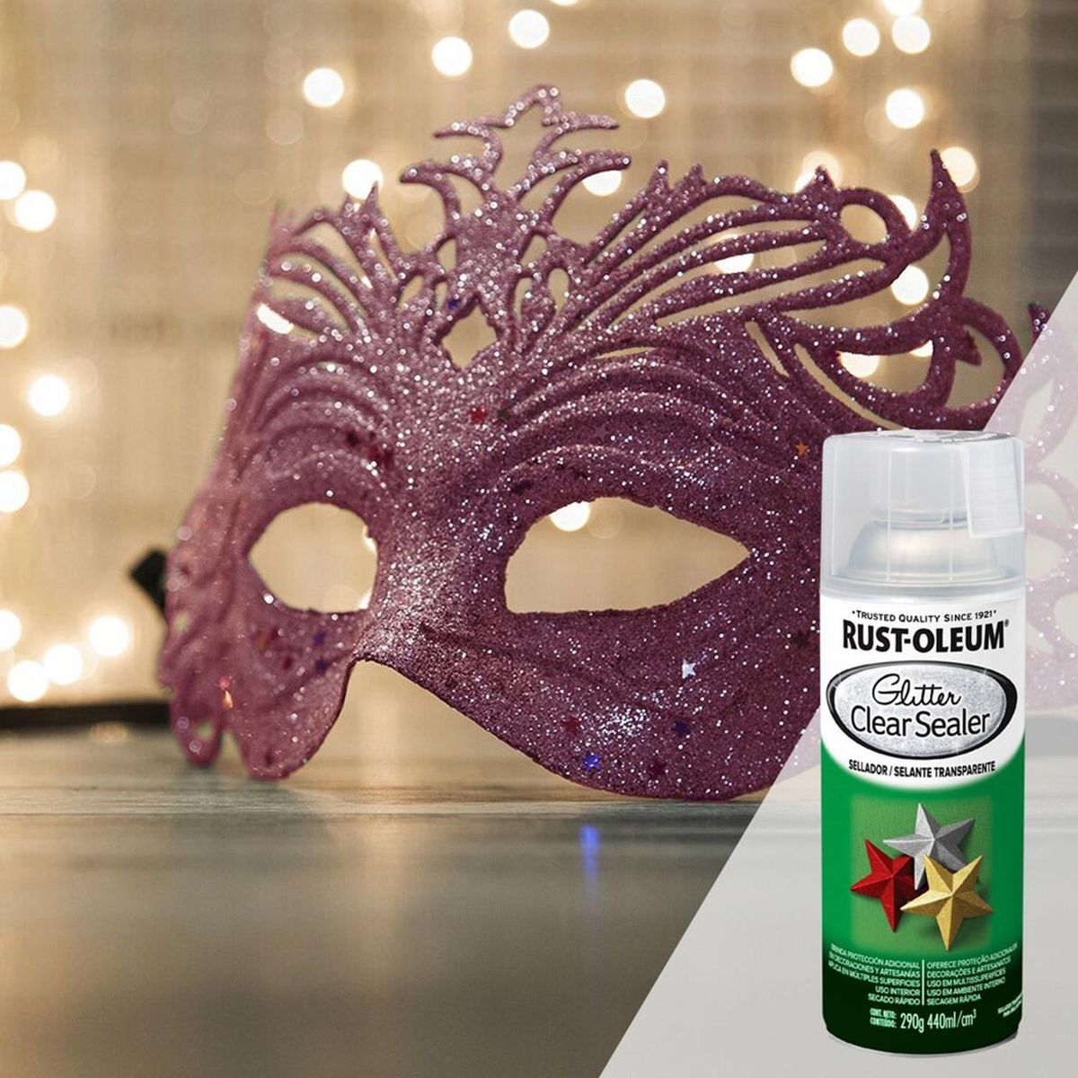 RUST OLEUM - Aerosol Specialty Brillantina Sellador 290g