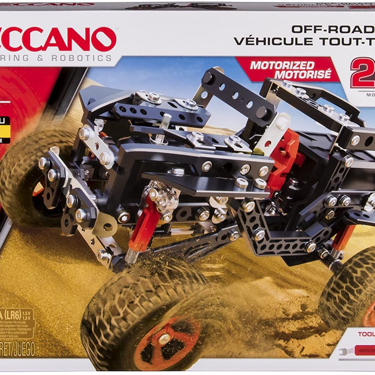 GENERICO - Meccano Erector  25 modelos de vehículos de construcción