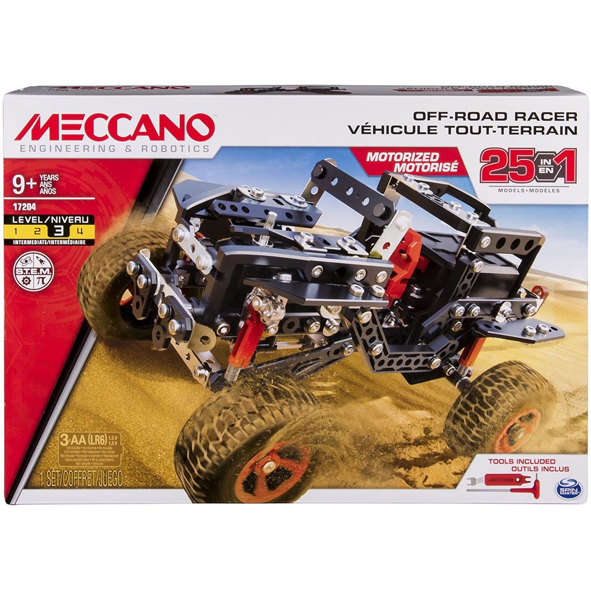 GENERICO - Meccano Erector  25 modelos de vehículos de construcción