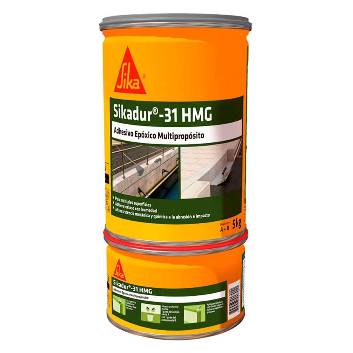 SIKA - Adhesivo epóxico para anclajes Sikadur 31 HMG X 5 Kg