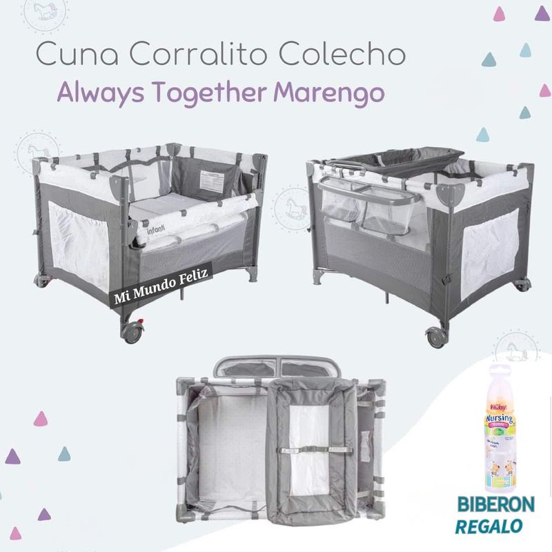 GENERICO - Cuna Corral Funcion Apego Colecho Always Infanti