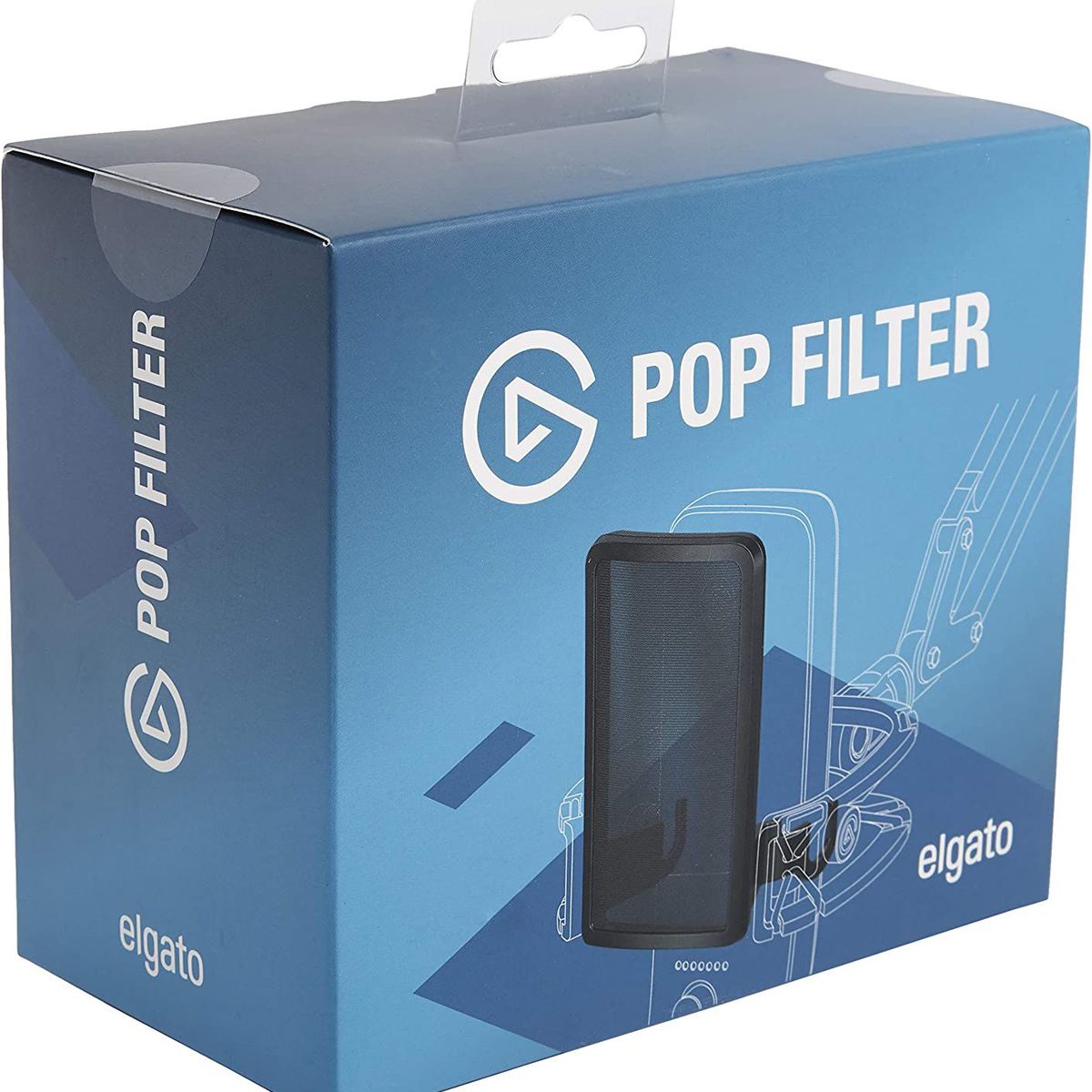 CORSAIR - Filtro Anti Pop para Micrófono Elgato Wave elimina Pops y Siseos