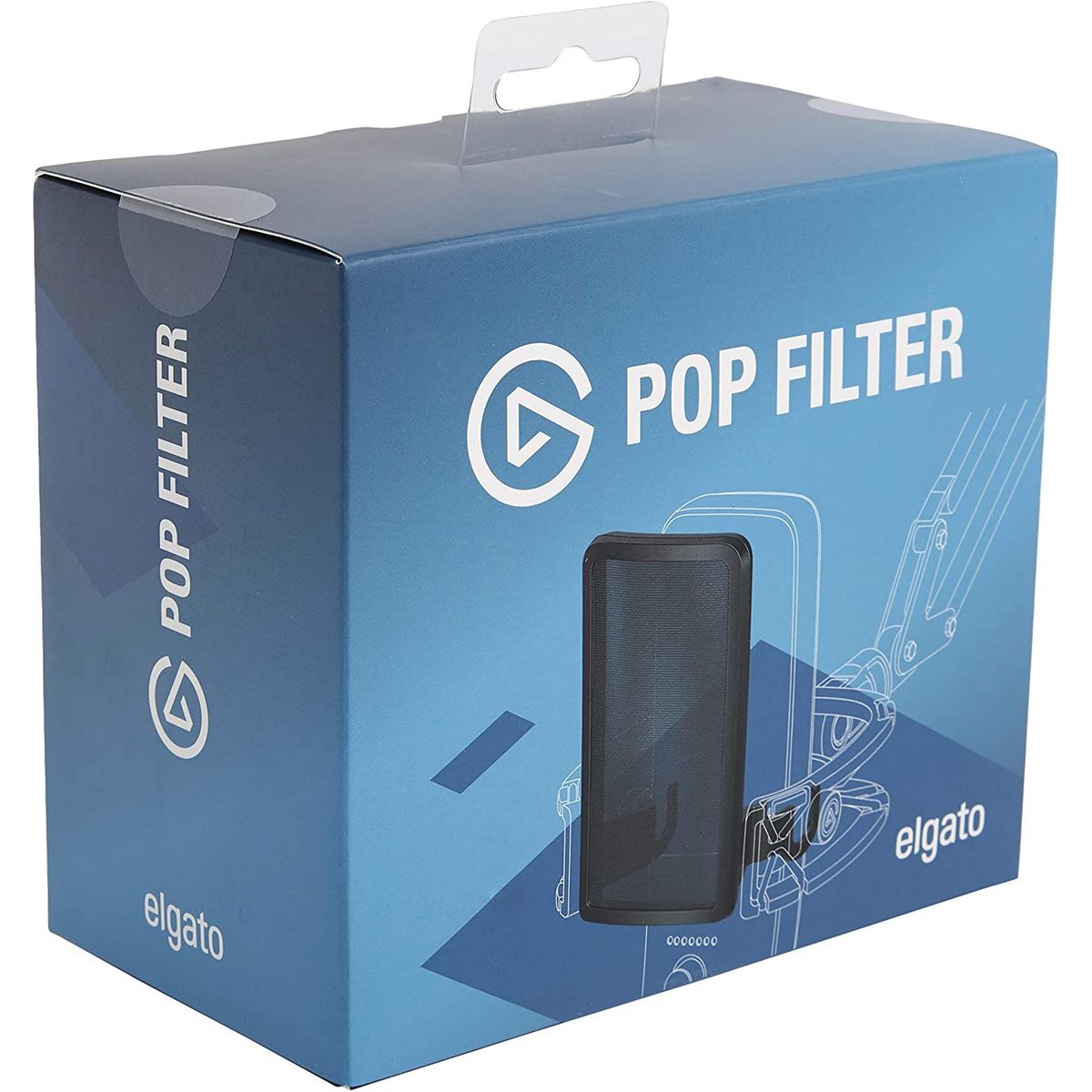CORSAIR - Filtro Anti Pop para Micrófono Elgato Wave elimina Pops y Siseos