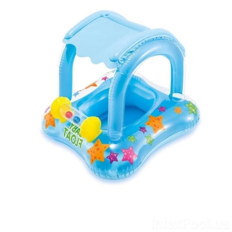INTEX - Intex- flotador con techo para bebés