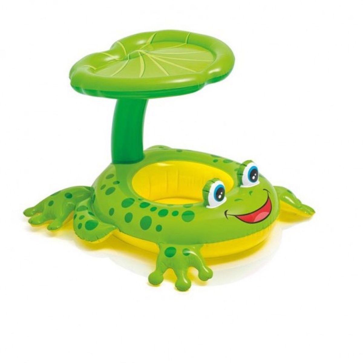 INTEX - Flotador Para Bebe Con Techo - Rana -Intex