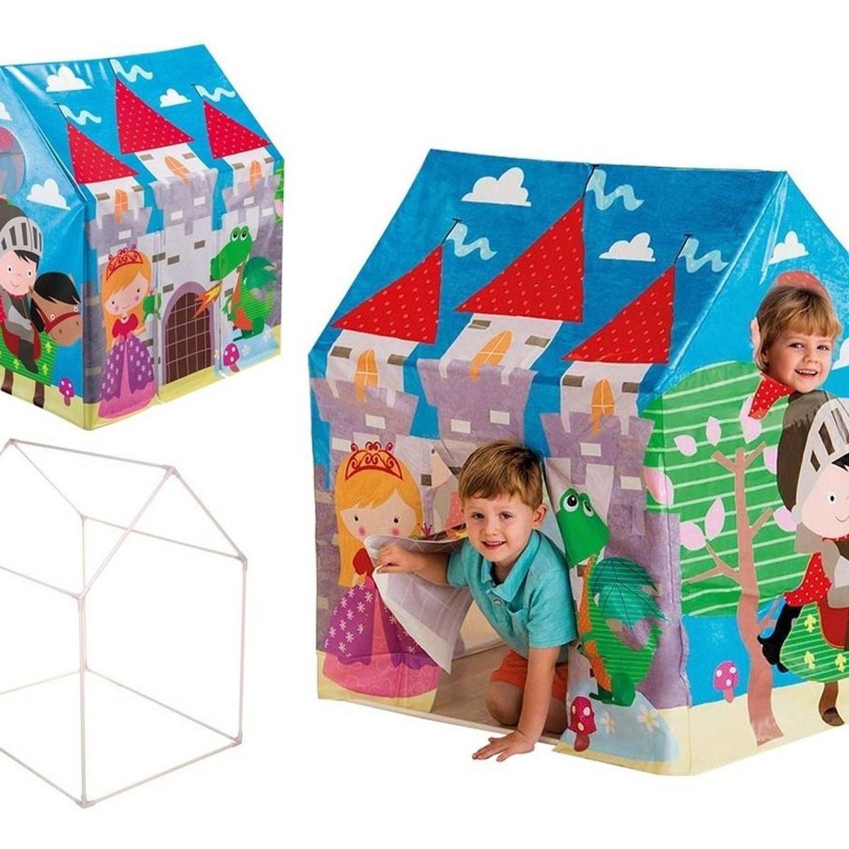 INTEX - Casita Armable Para Niños - Intex