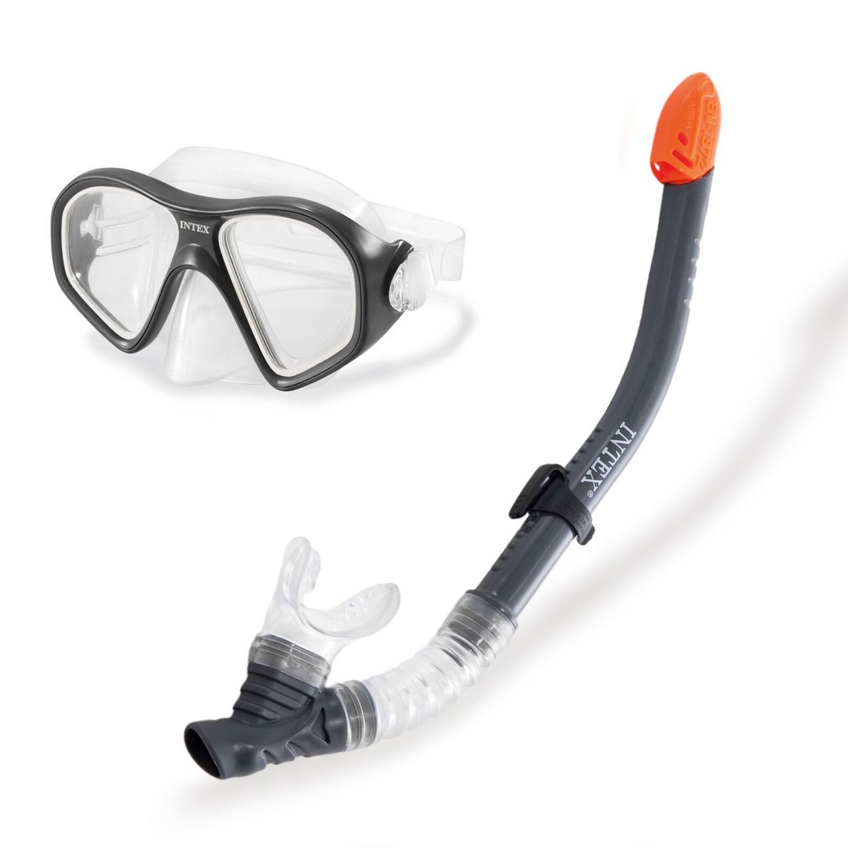 INTEX - INTEX - Snorkel - Set de buceo Máscara y tubo - 14 Años +