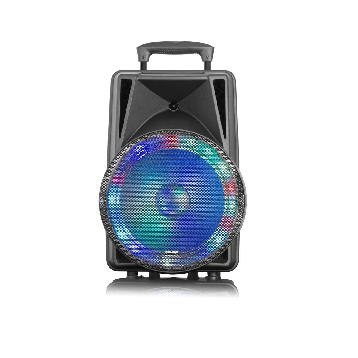 MAXTRON - Parlante Activo Maxtron MX 115-V  Avalon Woofer15" Karaoke con ruedas