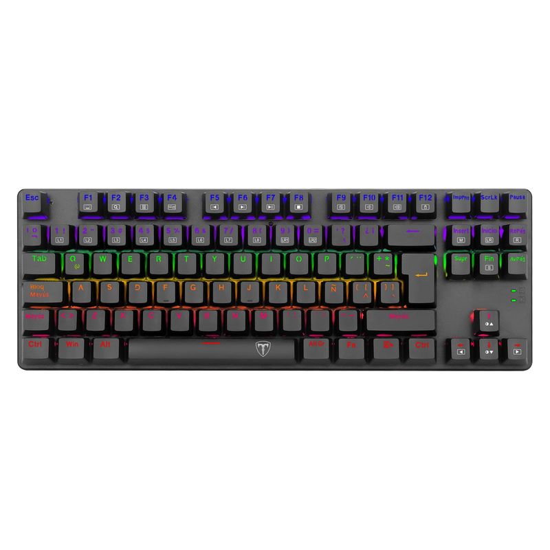 T-DAGGER - Teclado Mecanico T-Dagger T-TGK313-BL Bora Rainbow Blue switch