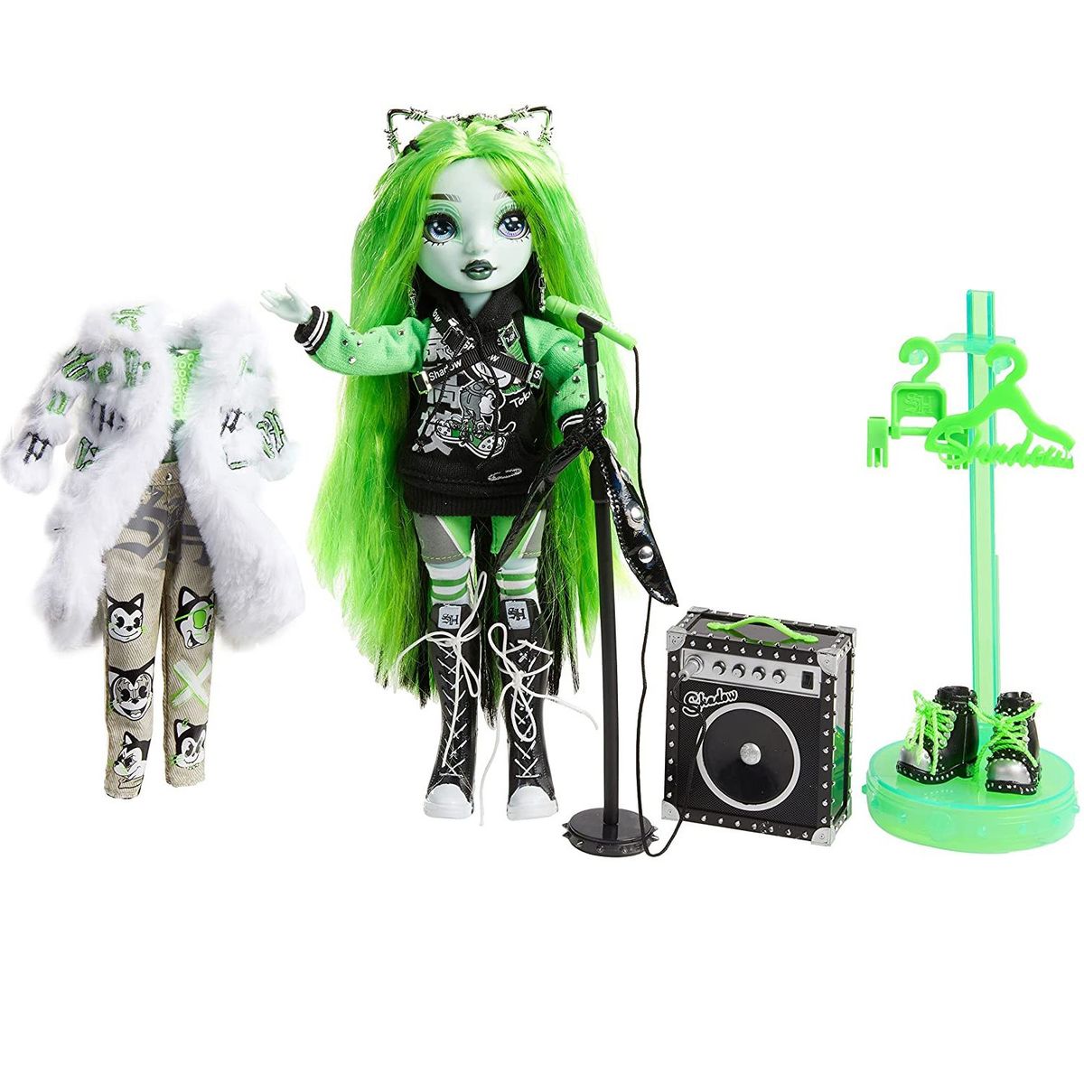 RAINBOW HIGH - Muñeca Rainbow  Shadow High Neon Harley Limestone