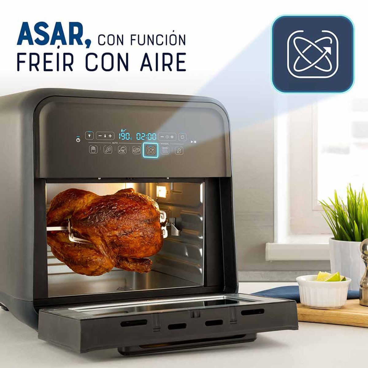 OSTER - Freidora de Aire Oster Digital 10L CKSTAF0V3