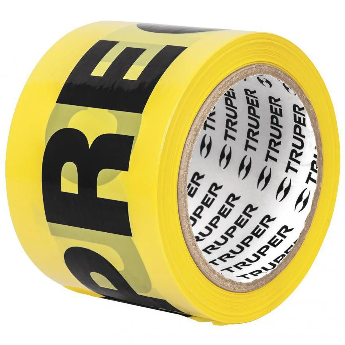 TRUPER - Cinta de seguridad, precaución, advertencia 100 metros truper