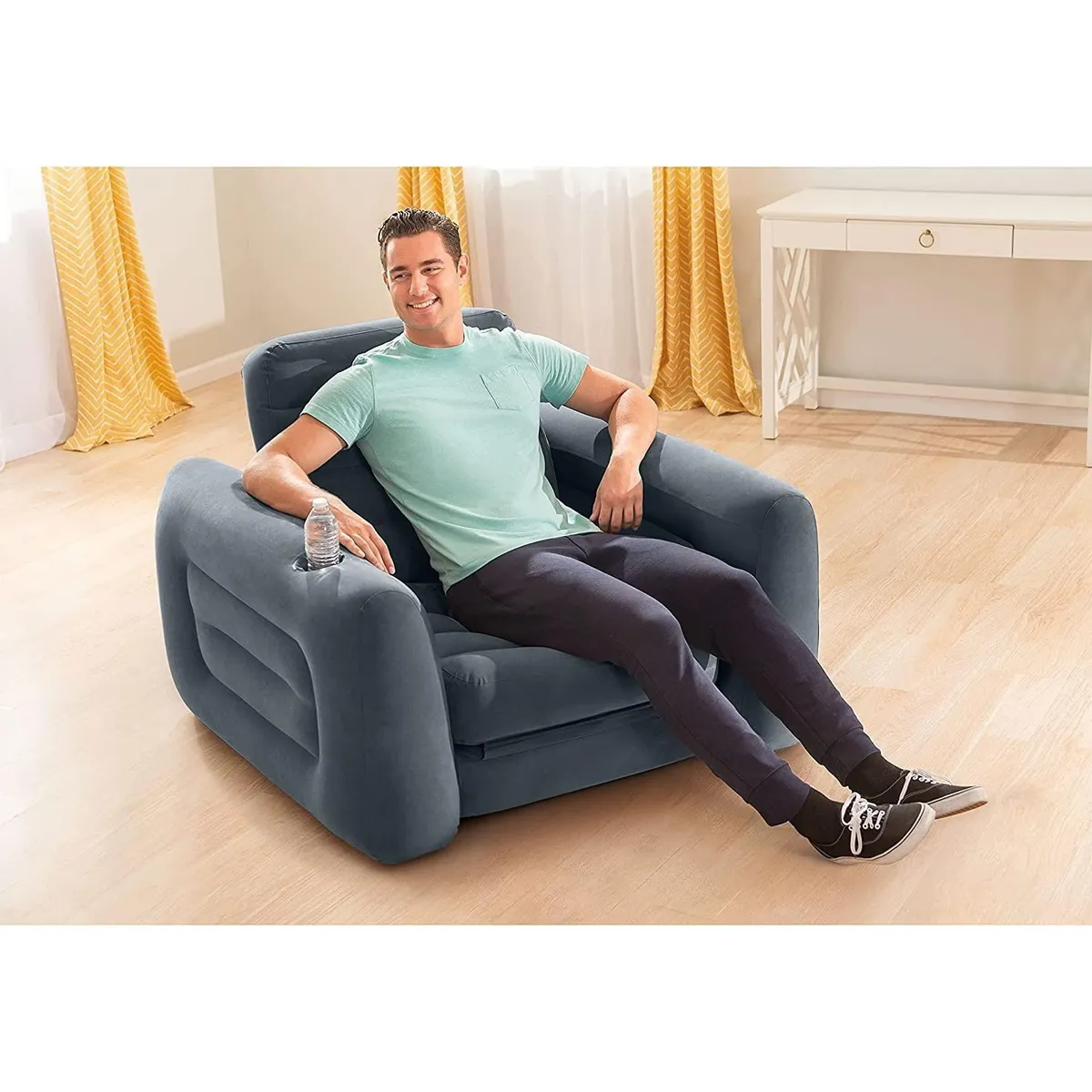 INTEX - Sofá Cama Individual Inflable - Intex