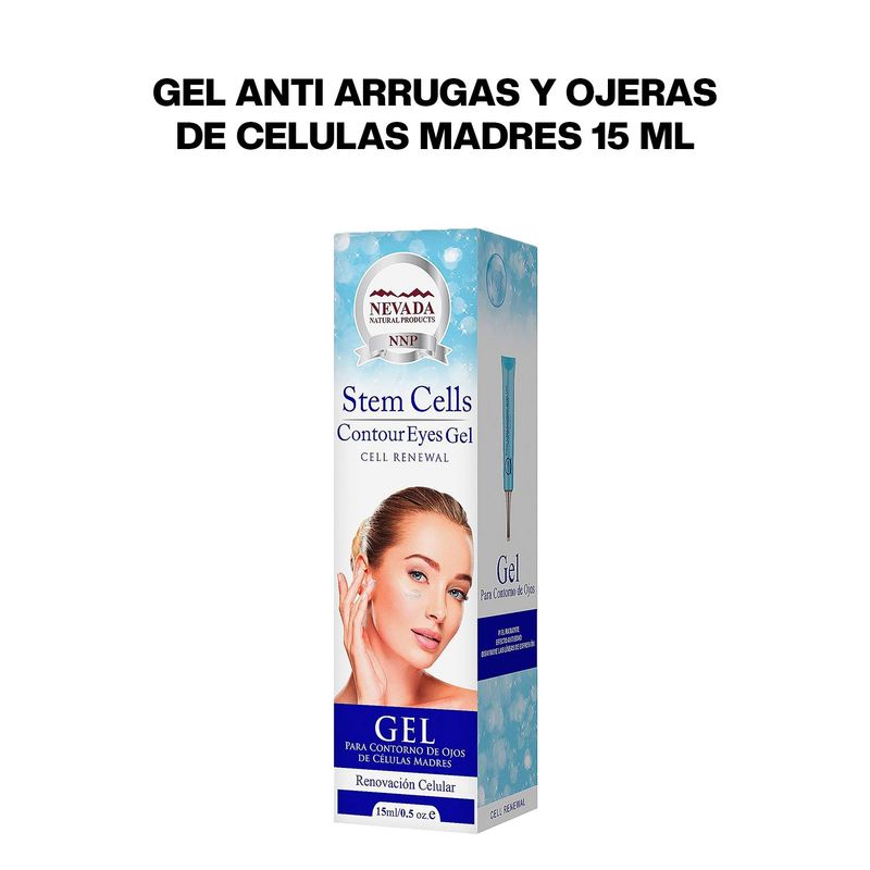 GENERICO - Gel anti arrugas y ojeras de celulas madres 15 ml